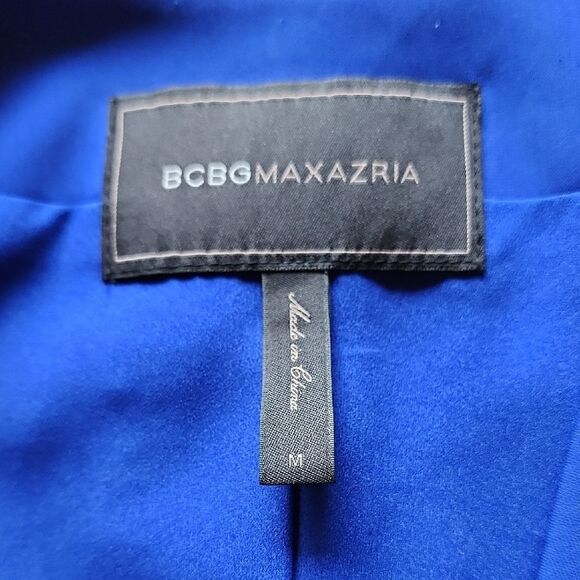 BCBGMaxAzria Cobalt Blue Women's Blazer - Women's Size Medium - Picture 2 of 4